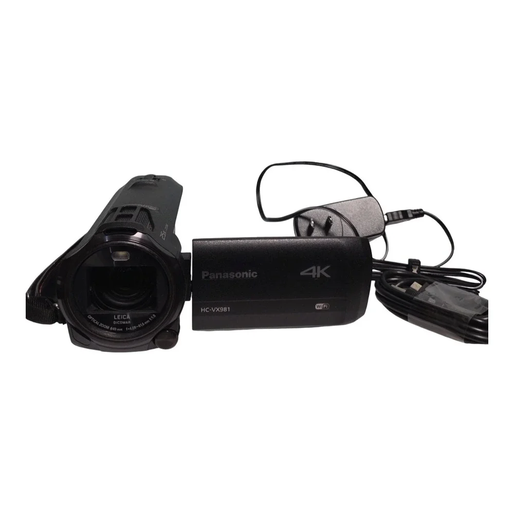 Panasonic HC-VX981K 4K HD Camcorder with 20X LEICA DICOMAR Stabilized Lens